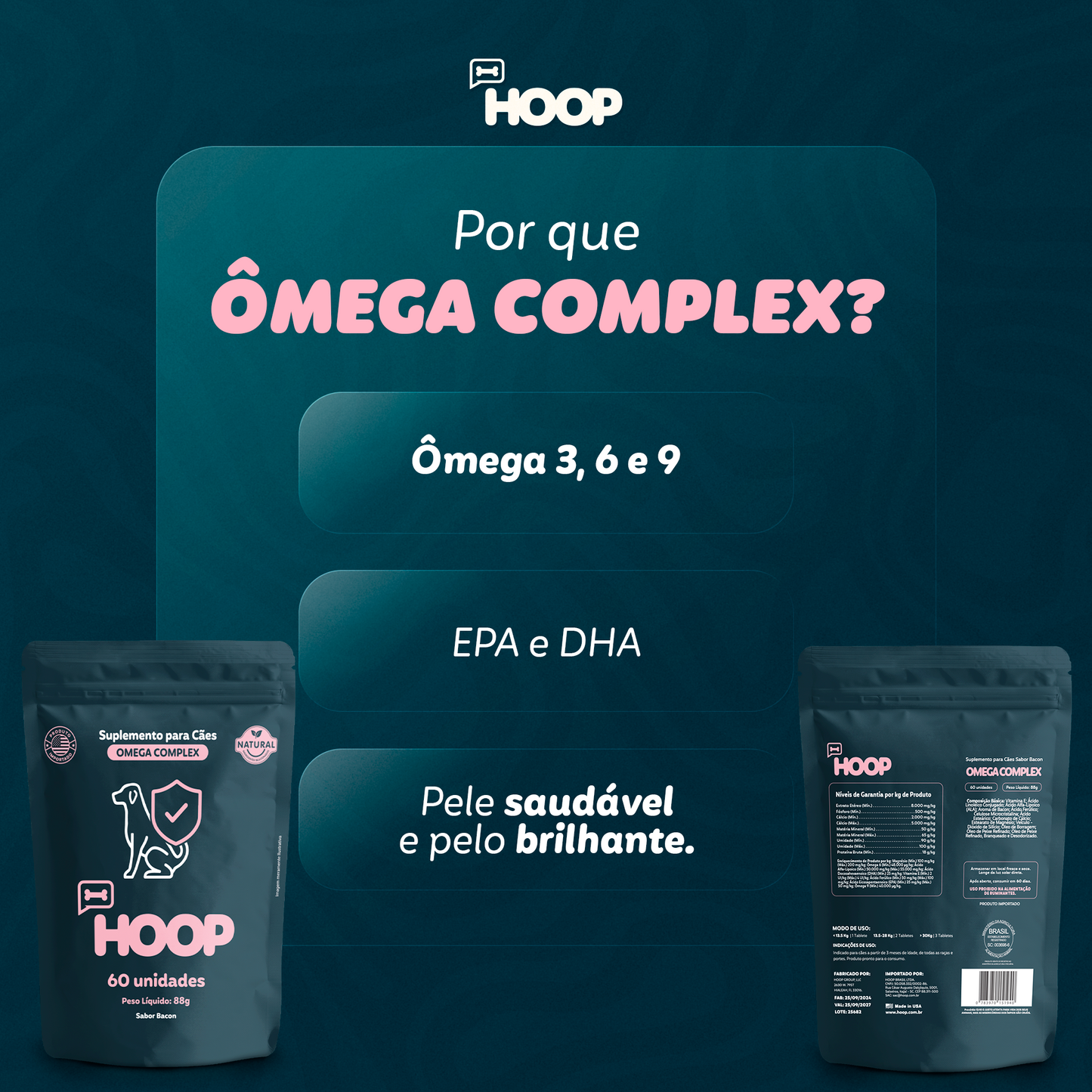 Ômega Complex - Suplemento Canino