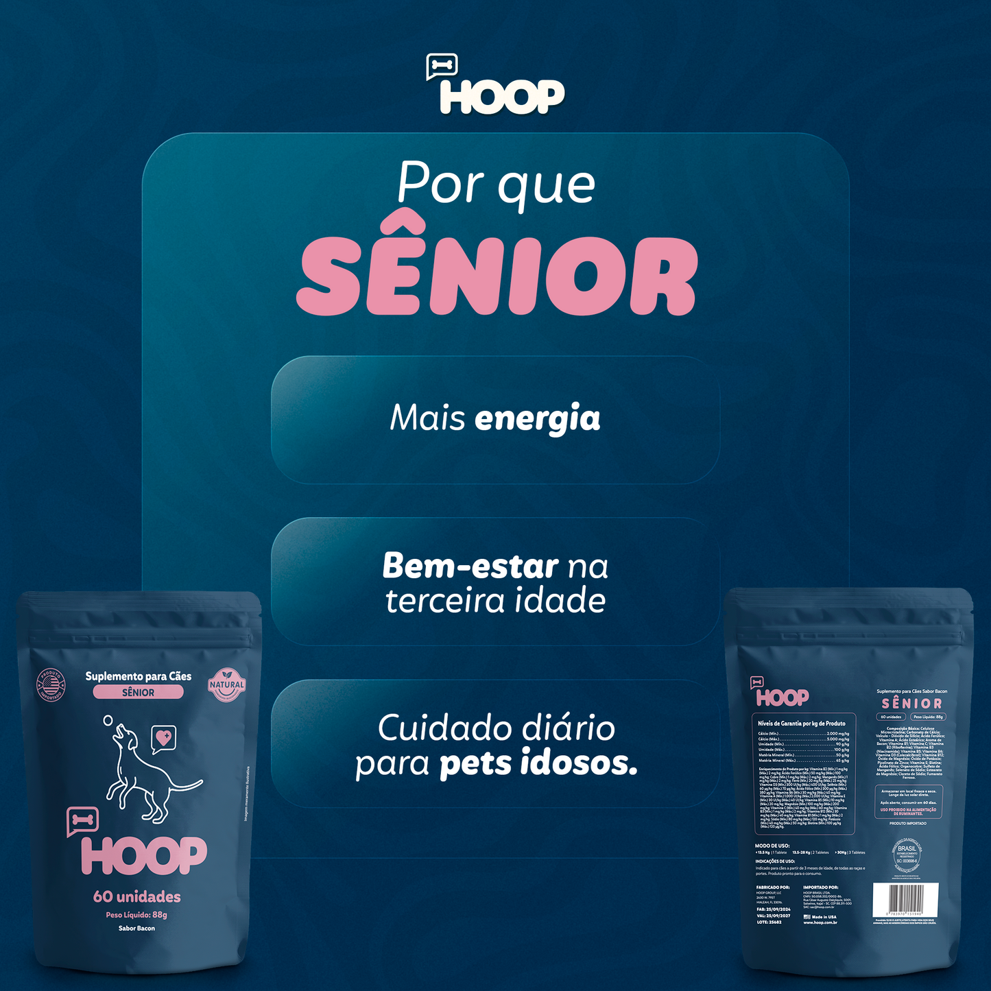 Sênior - Suplemento Canino