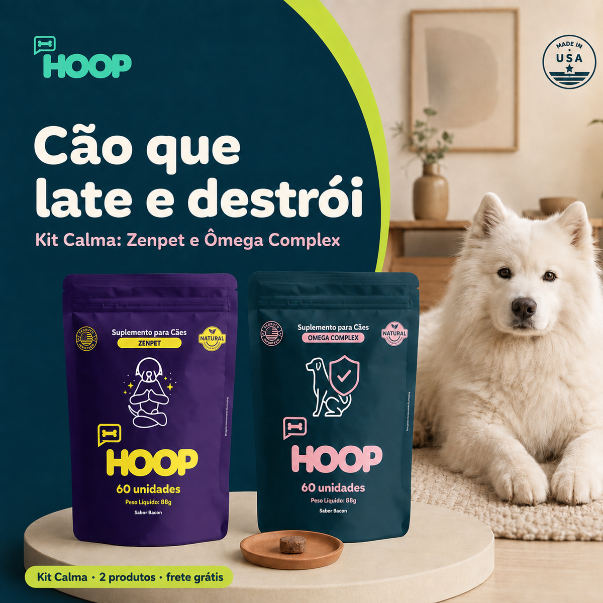 Kit Calma - Suplemento Canino